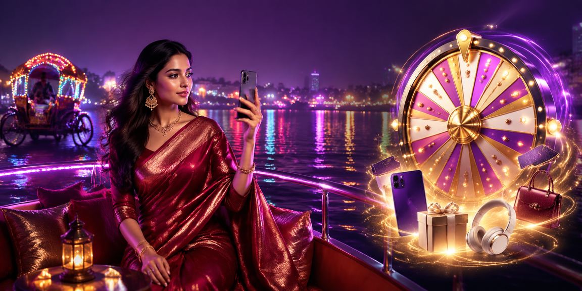 ঢাকায় নিয়ন আলোয় h610 লাকি ড্র ও জনপ্রিয় গেমের পরিবেশ
